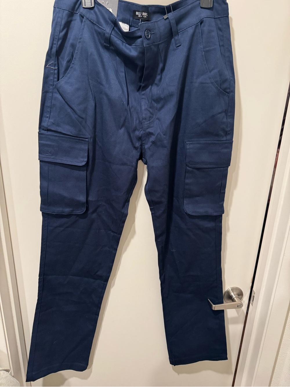 Navy Cargo Pants for Men